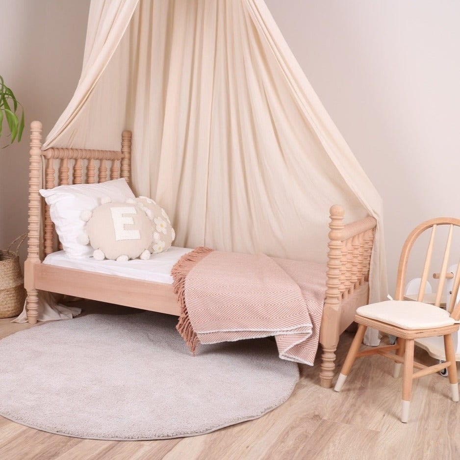 Customizable Jenny Lind Spindle Bed Custom Size and Color - Kids Wood Store