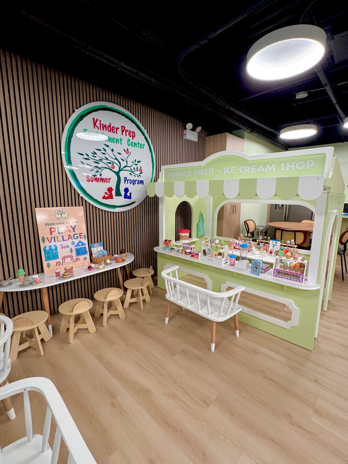 Customizable Kids Indoor Playhouse: Pretend Play Area, Daycare Furniture — 2