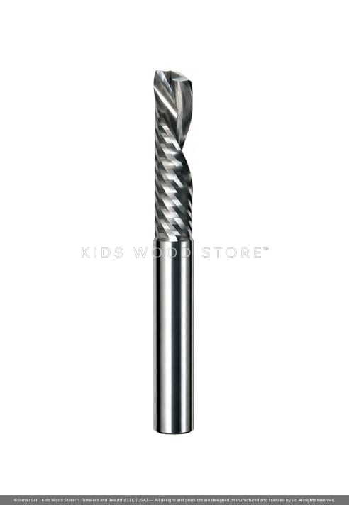 Down-Cut Solid Carbide Router Bit Z1 — photo 1