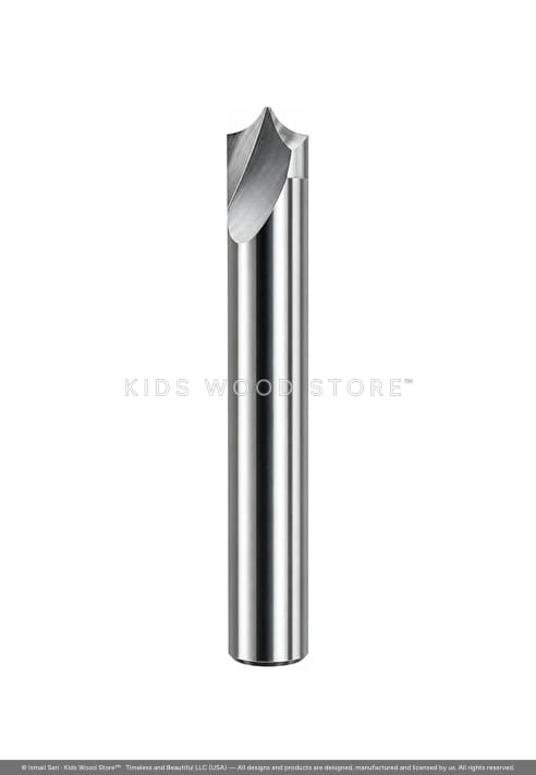 Half-Round, Fishbone & Bead Solid Carbide Router Bit Z2 — photo 1