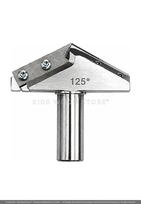 V Angle Insert Knife Cutter 125° — photo 1