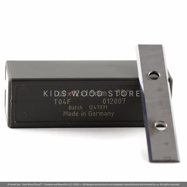 Carbide 2-Edge Sizing Insert Knife Cutter T04F-CR 60 × 12 × 1.5 — photo 1