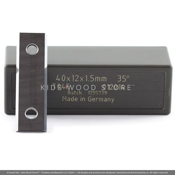 Carbide 2-Edge Sizing Knife Insert T04F-CR 40 × 12 × 1.5 — photo 1