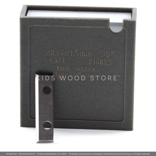 Carbide 4-Edge Sizing Knife Insert T04F-CR 28 × 7 × 1.5 — photo 1
