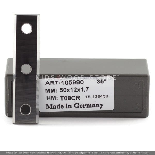 Carbide 4-Edge Sizing Knife Insert T04MG-CR 50 × 12 × 1.7 — photo 1