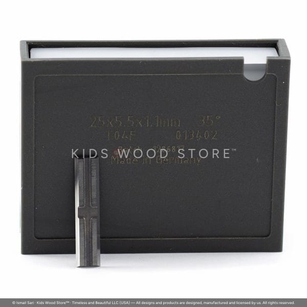 Carbide 4-Edge Sizing Knife Insert T04F-CR 25 × 5.5 × 1.1 — photo 1