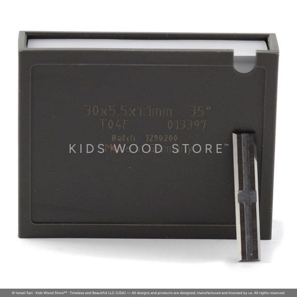 Carbide 4-Edge Sizing Knife Insert T04F-CR 30 × 5.5 × 1.1 — photo 1