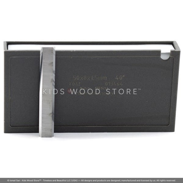 Carbide 4-Edge Sizing Knife Insert T04F-CR 50 × 8.0 × 1.5 — photo 1