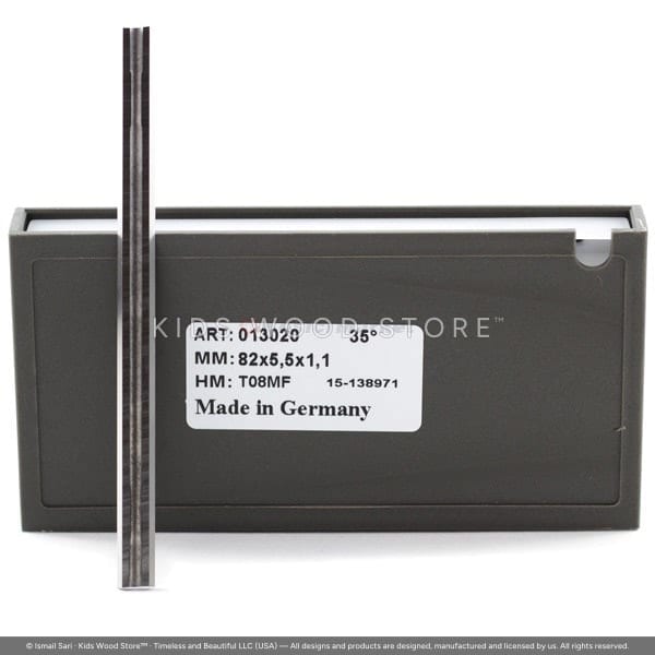 Carbide 4-Edge Sizing Knife Insert T08MF 82 × 5.5 × 1.1 — photo 1