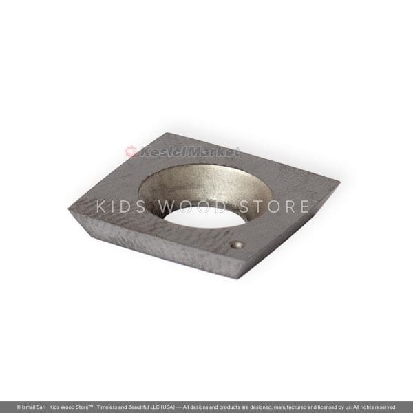 Carbide 4-Edge Square Knife Insert T04MG-CR 15 × 15 × 2.5 R150 — photo 1
