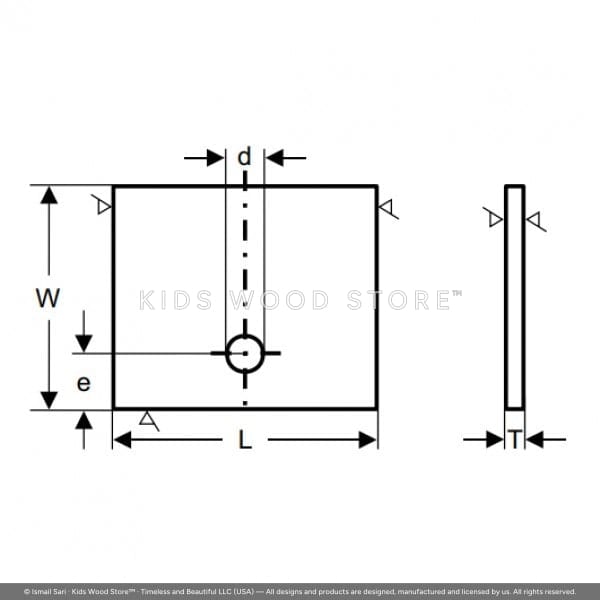 Carbide Edge Bander Profile Scraper Knife T04F-CR 20 × 20.4 × 2 × 4.2 × 6.5 — photo 1