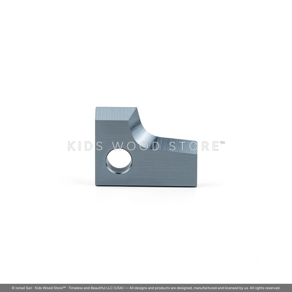 Right-Hand Edge Bander Profile Scraper Knife R3R 14 × 11 × 2 — photo 1