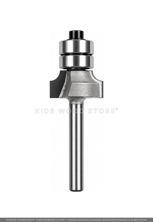 PVC Trimming Bit S6 × D19 × R2 Z2 — photo 1