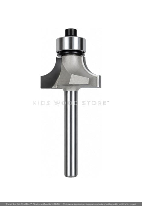 Quarter Round Bit S6 × D22.2 × R4.76 Z2 — photo 1