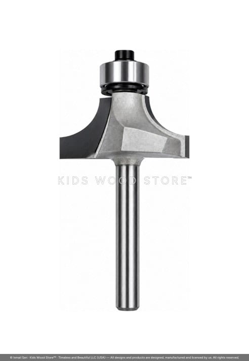 Quarter Round Bit S6 × D31.7 × R9.52 Z2 — photo 1