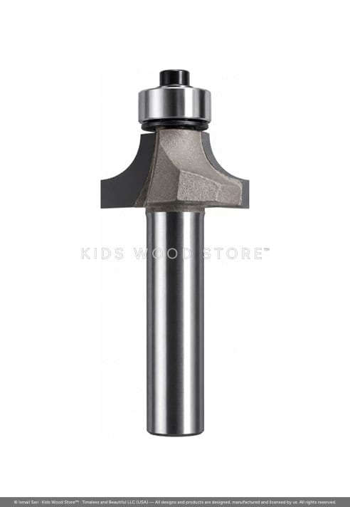 Quarter Round Bit S12 × D25.4 × R6.35 Z2 — photo 1