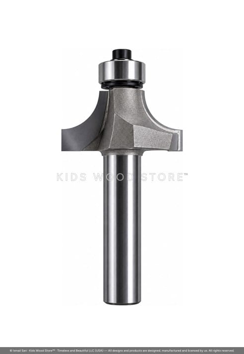 Quarter Round Bit S12 × D31.7 × R9.52 Z2 — photo 1
