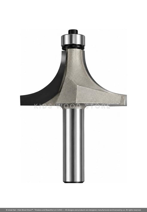 Quarter Round Bit S12 × D53.98 × R20.64 Z2 — photo 1