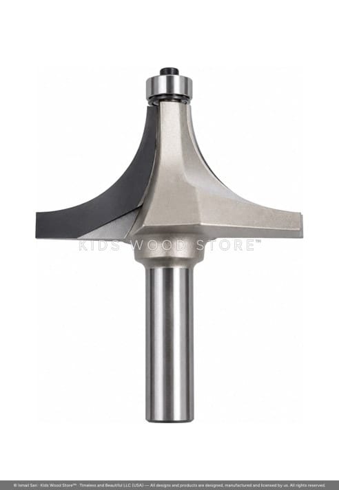 Quarter Round Bit S12 × D73.02 × R30.16 Z2 — photo 1
