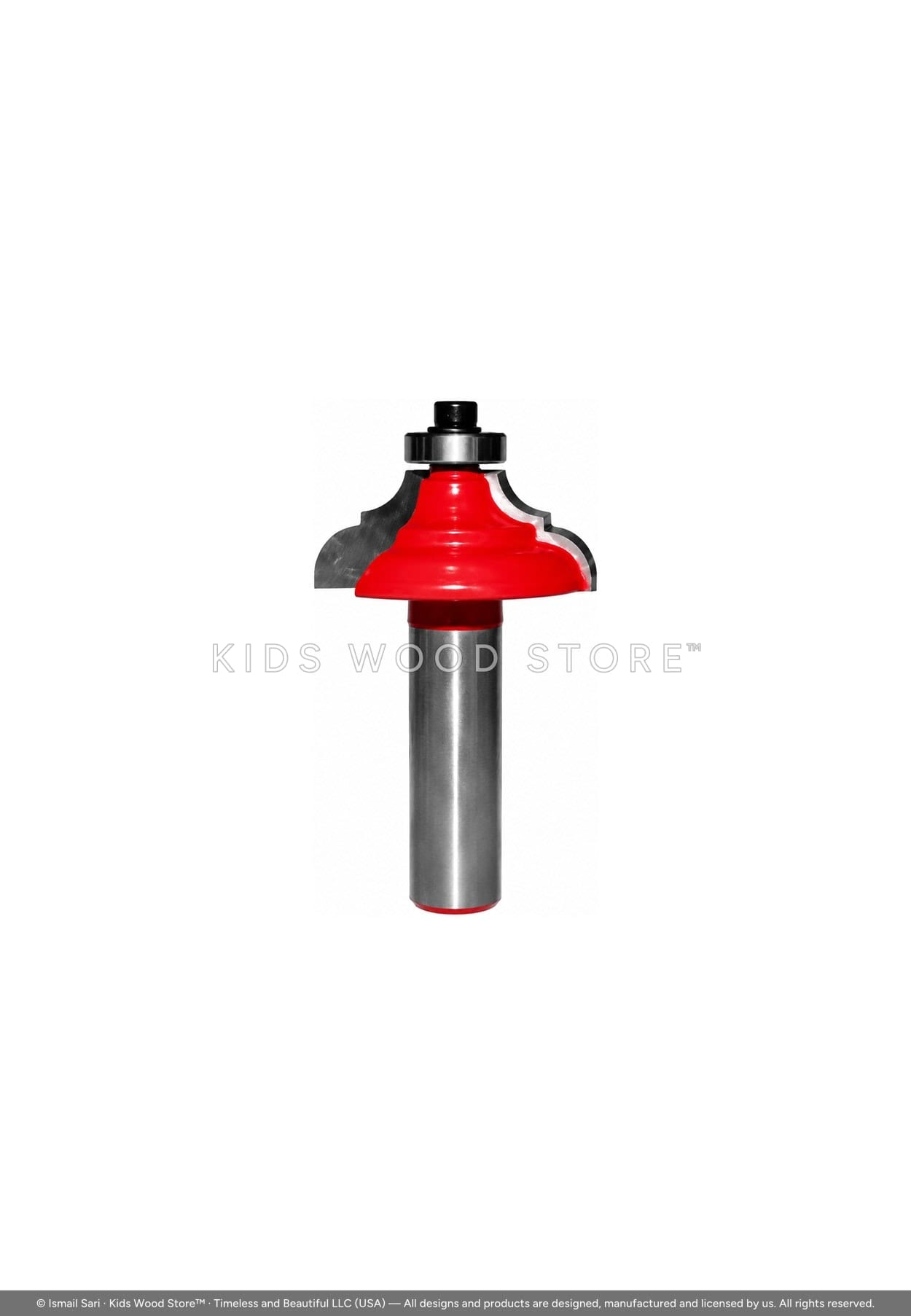 Bearing-Guided Profile Bit S12 × D37 × H16 Z2 — photo 1