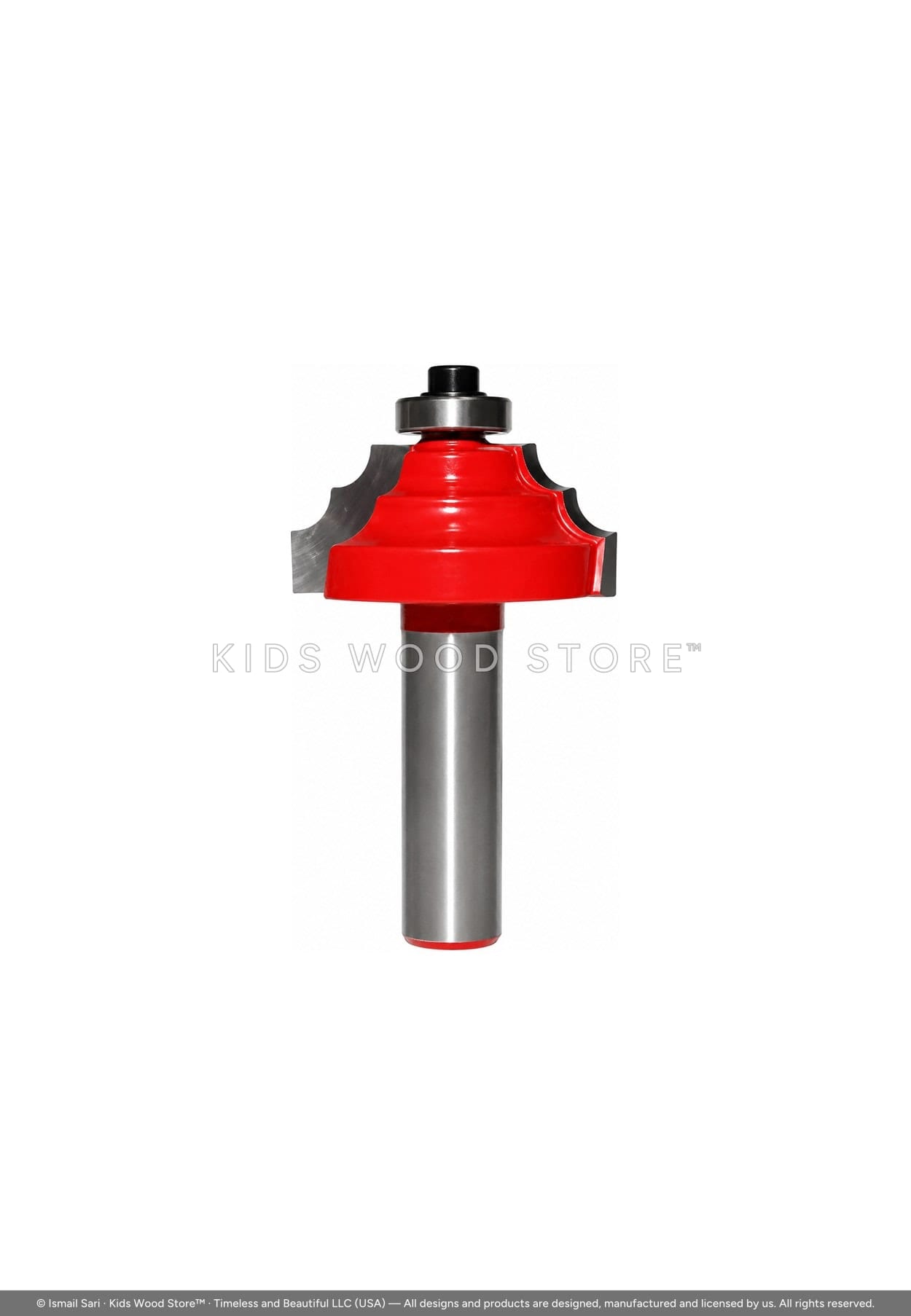 Bearing-Guided Profile Bit S12 × D37 × H18 Z2 — photo 1