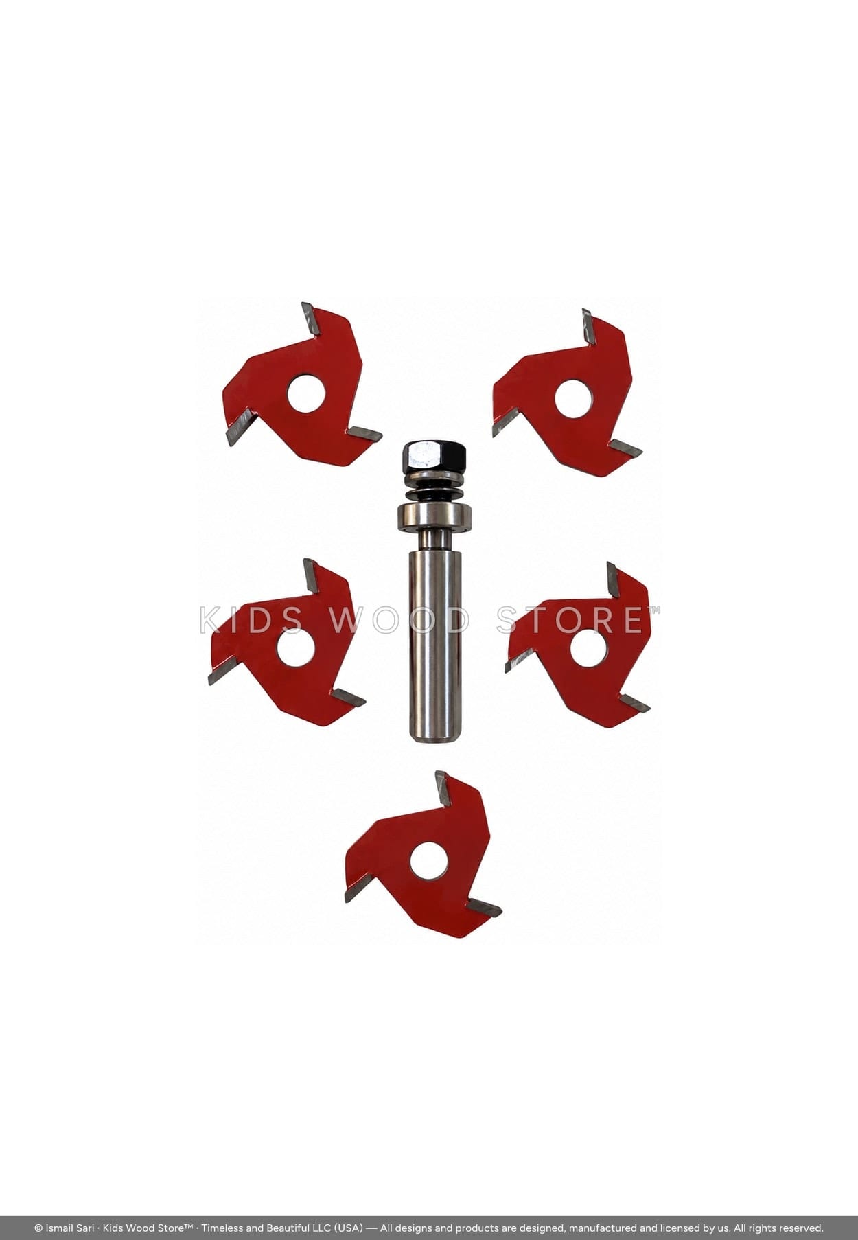Bearing-Guided Profile Bit S12 × D40 × H2-3-4-5-6 Z3 — photo 1