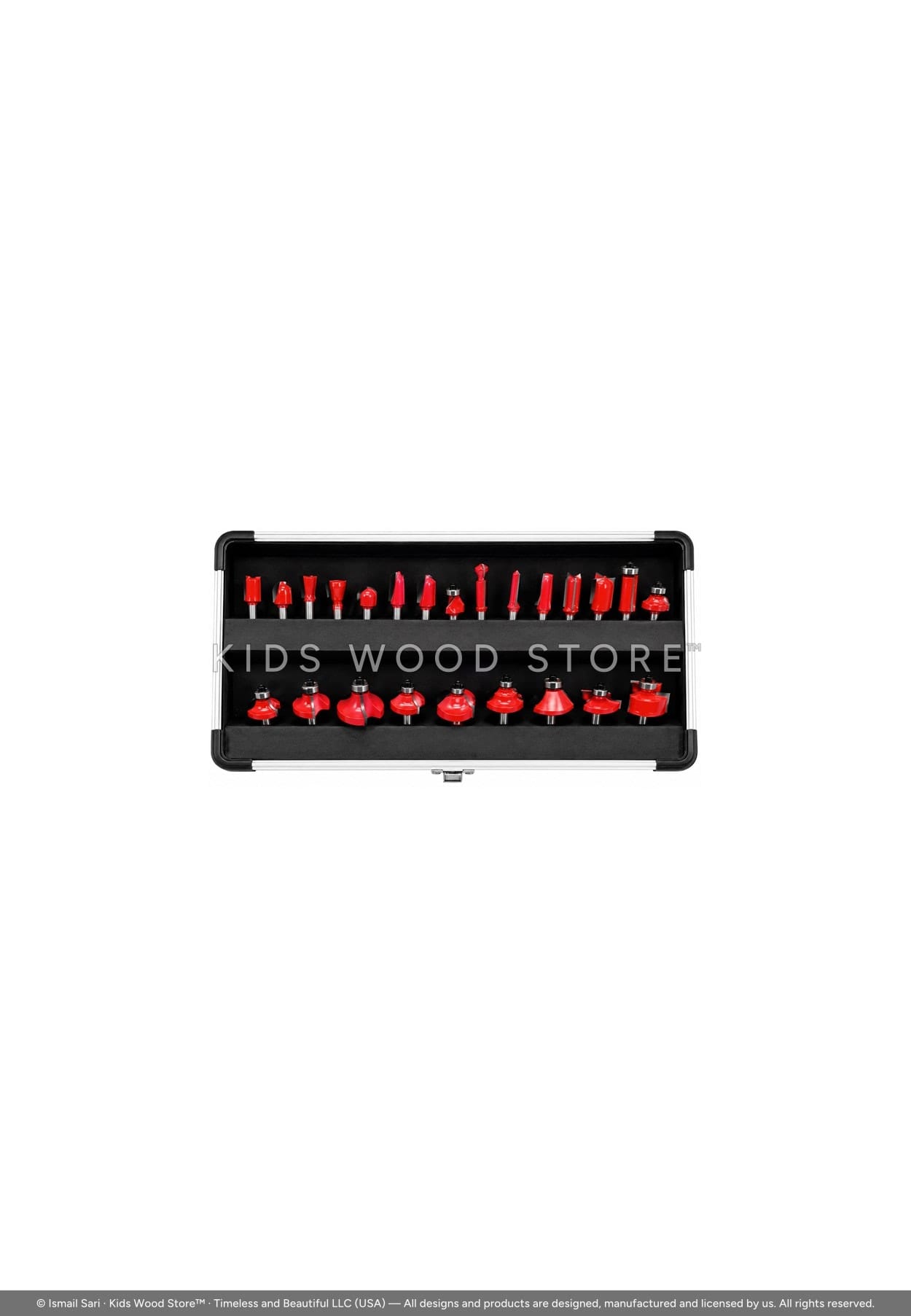 24-Piece Bearing-Guided Profile Bit Set S6 — photo 1