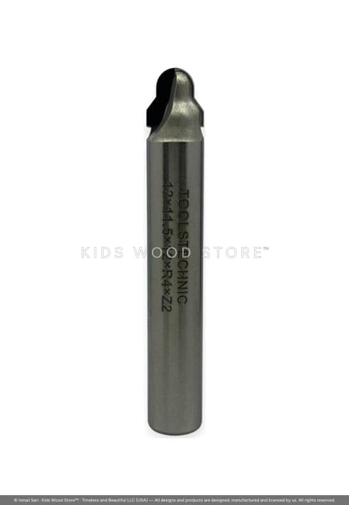 PCD Ball Nose Bit 8 × 11.5 × 12 × R4 Z2 — photo 1