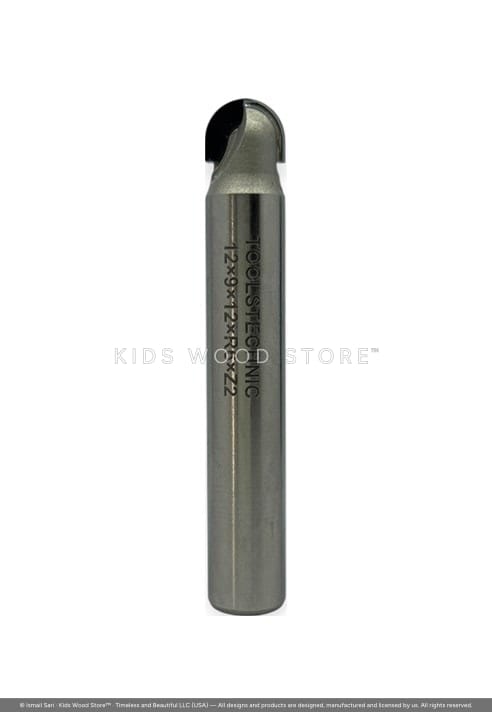 PCD Ball Nose Bit 12 × 9 × 12 × R6 Z2 — photo 1