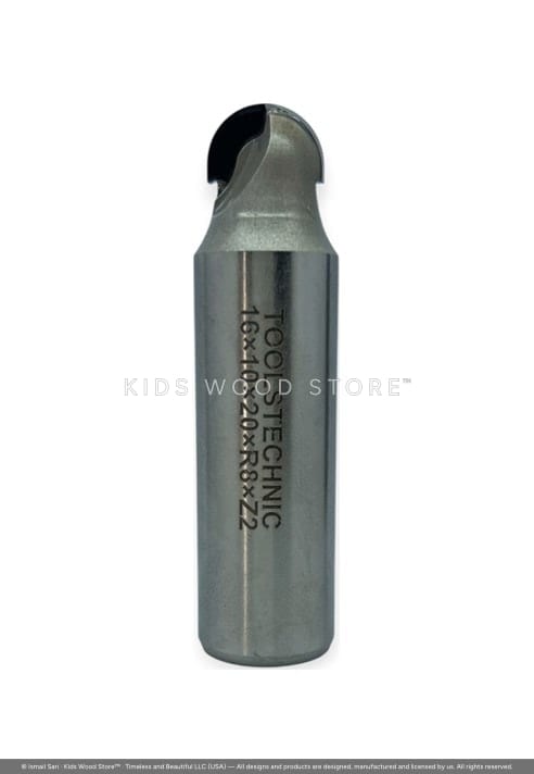 PCD Ball Nose Bit 16 × 10 × 20 × R8 Z2 — photo 1
