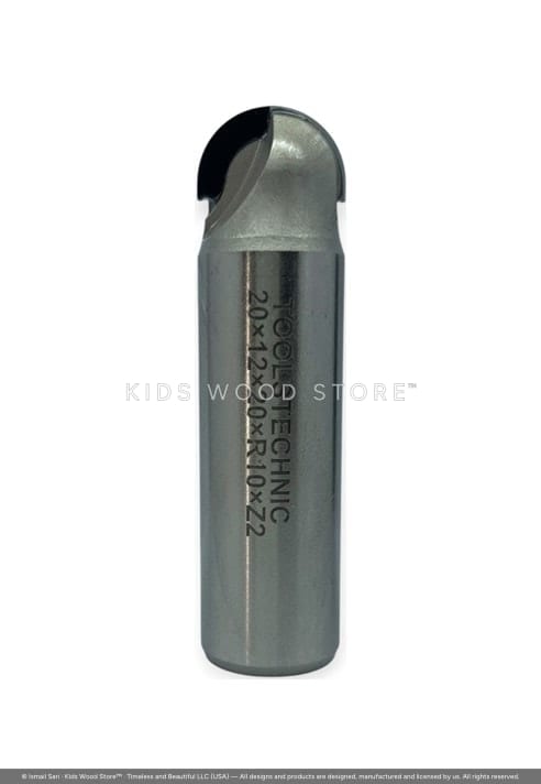 PCD Ball Nose Bit 20 × 12 × 20 × R10 Z2 — photo 1