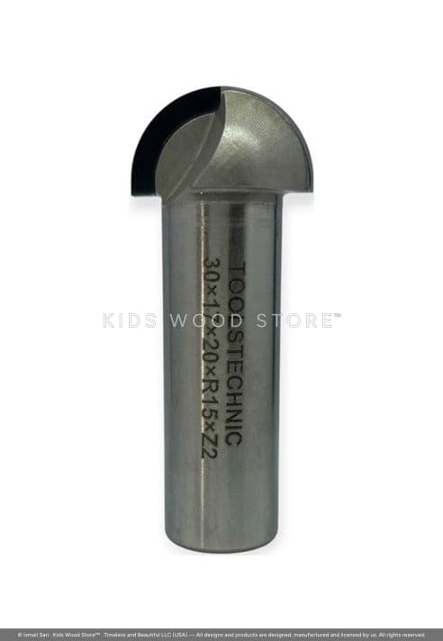 PCD Ball Nose Bit 30 × 17 × 20 × R15 Z2 — photo 1
