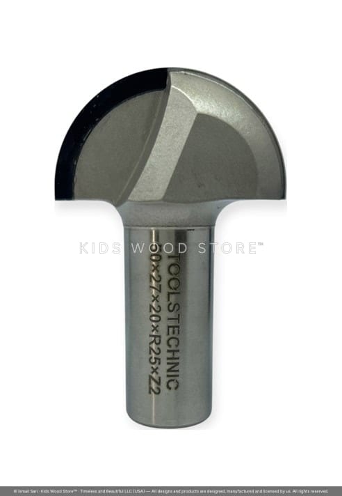 PCD Ball Nose Bit 50 × 27 × 20 × R25 Z2 — photo 1