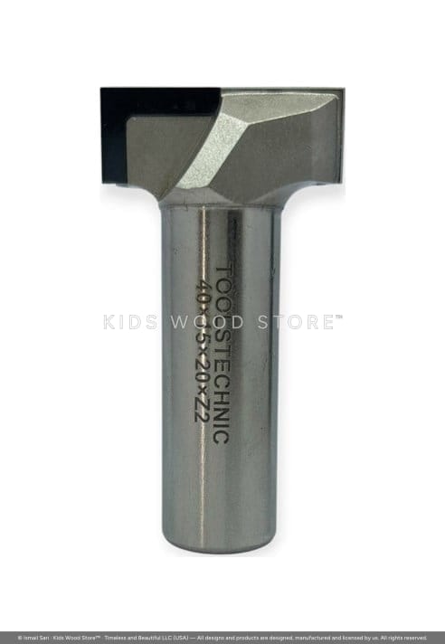 PCD Surfacing Bit 40 × 15 × 20 Z2 — photo 1