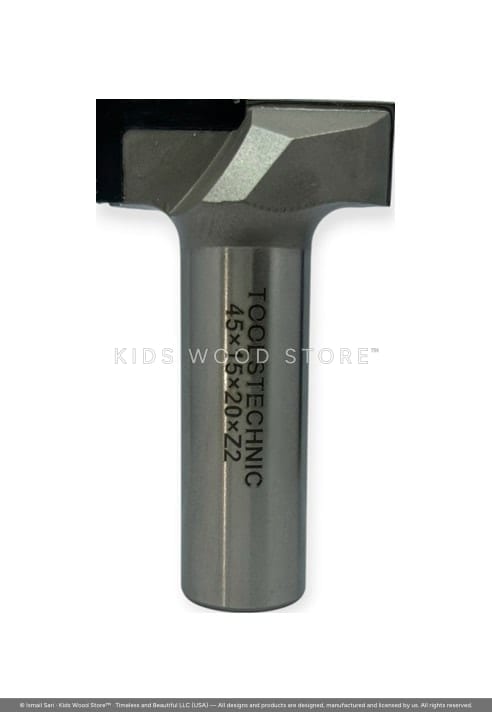 PCD Surfacing Bit 45 × 15 × 20 Z2 — photo 1