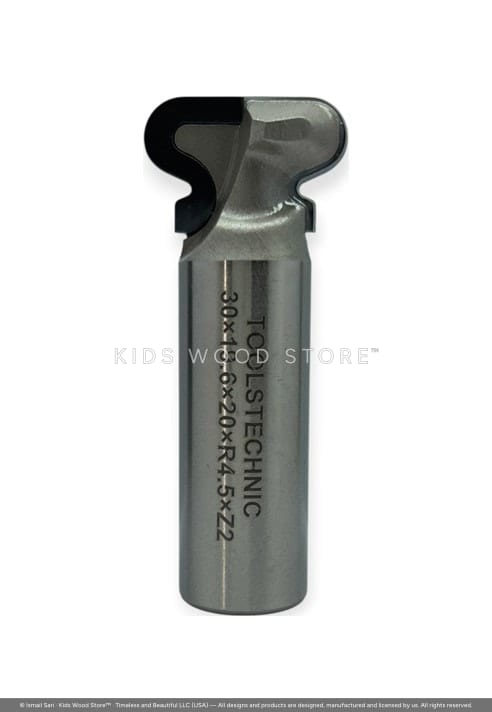 PCD Handle Profile Bit for Lacquered Panels 30 × 19.6 × 20 × R4.5 Z2 — photo 1