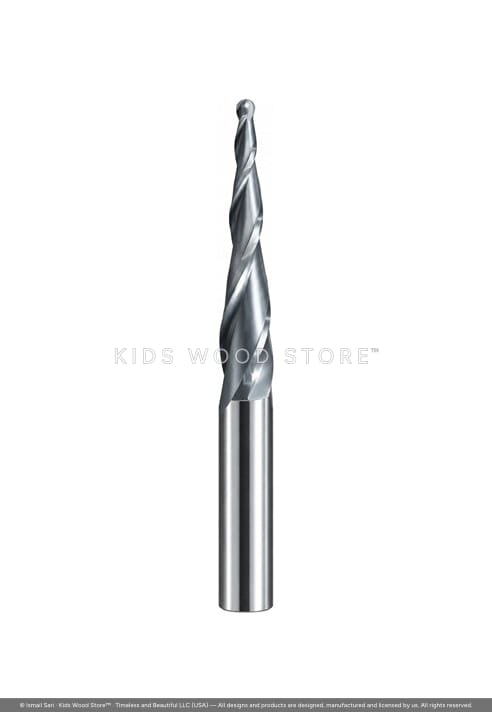 Tapered 3D Relief Bit 2 × 60 × 100 × 12 Z2 — photo 1